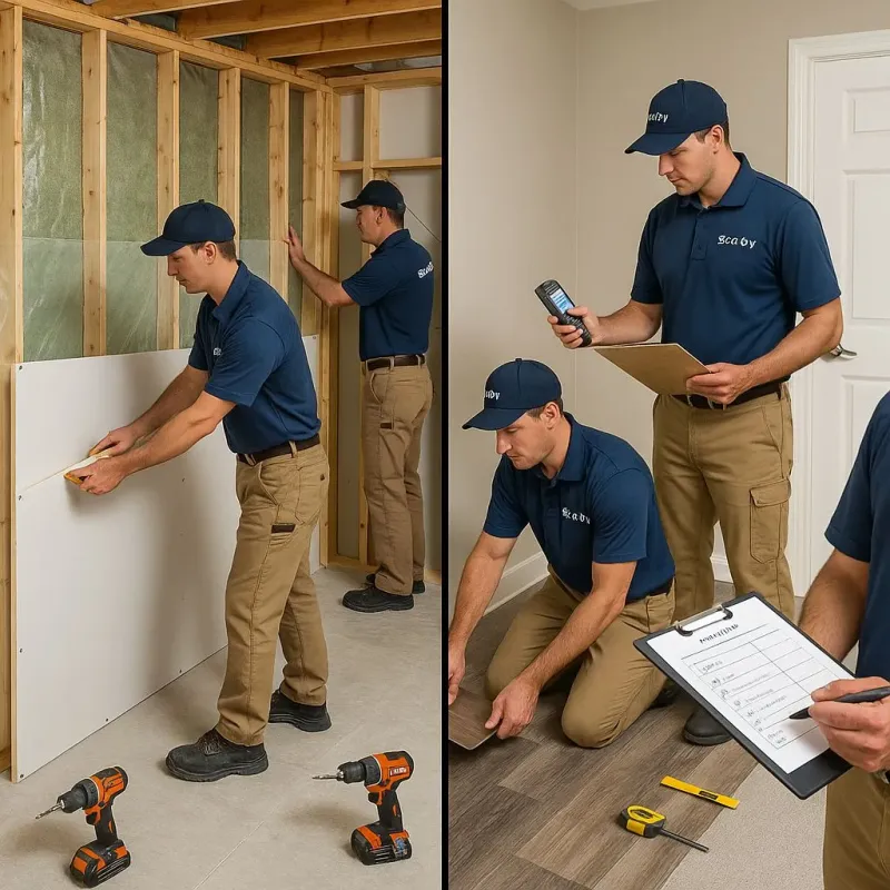 Repairs and Reconstruction process in East York, PA